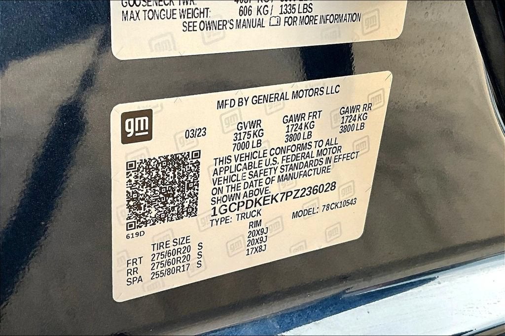 2023 Chevrolet Silverado 1500 LT (2FL)