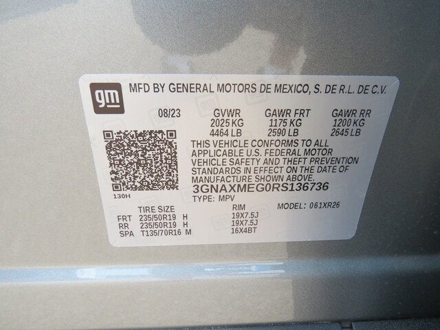 2024 Chevrolet Equinox RS