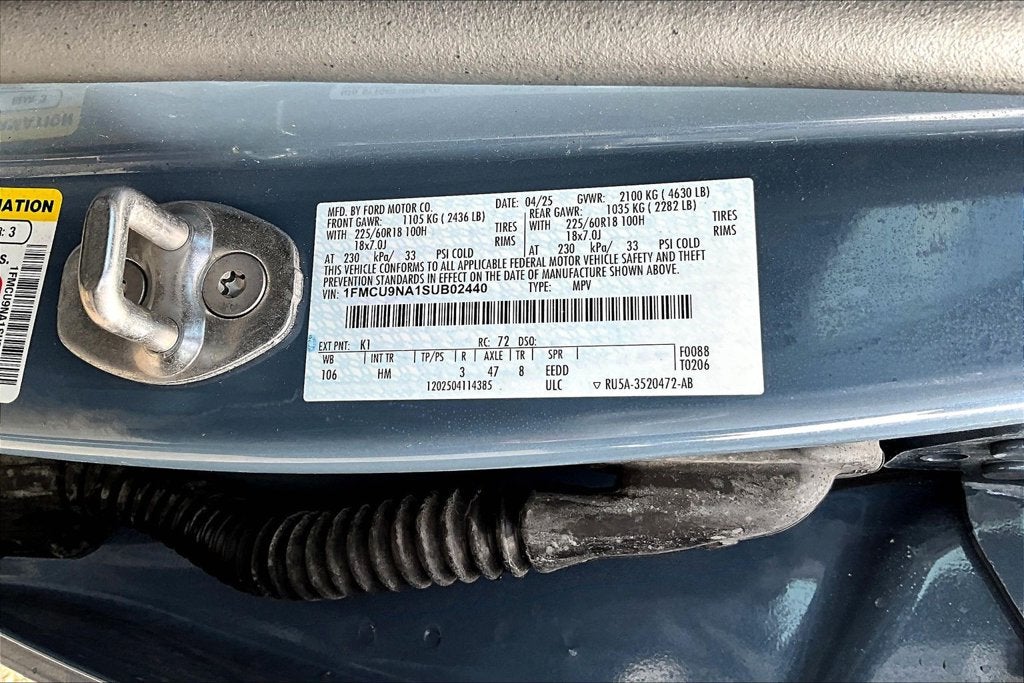 2025 Ford Escape ST-Line Select