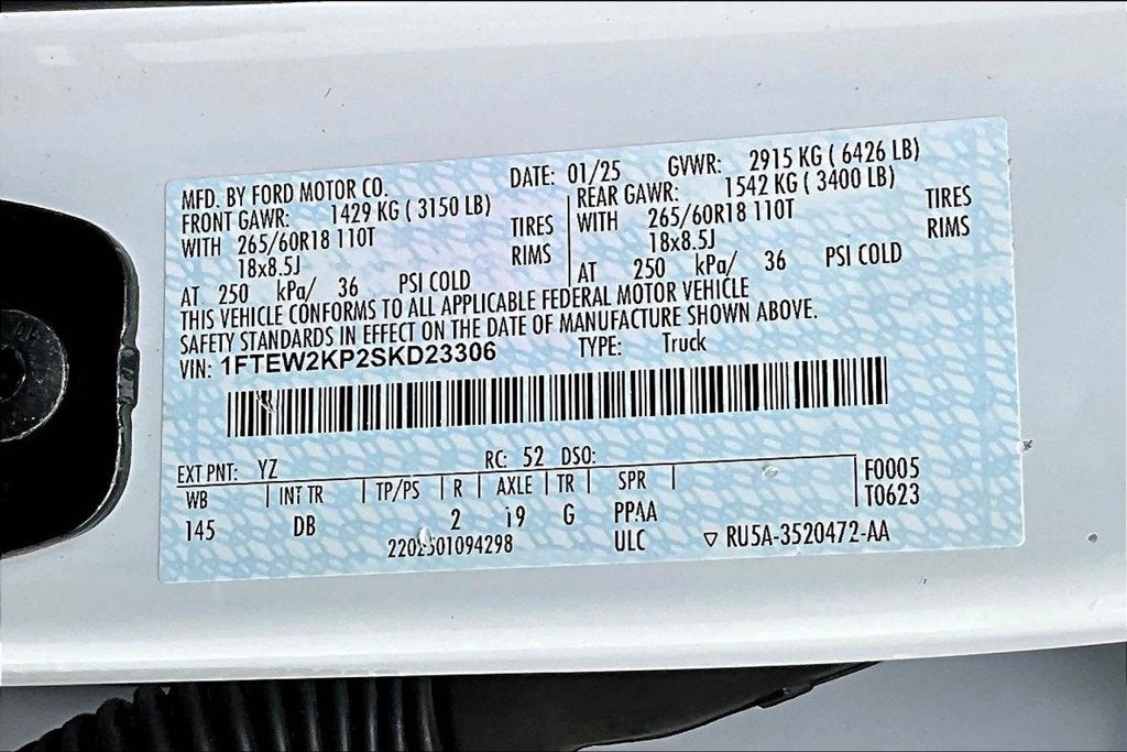 2025 Ford F-150 STX