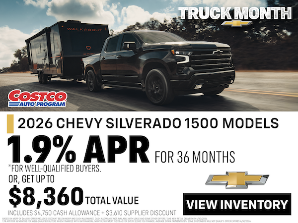 Shop 2026 Silverado 1500 Offers