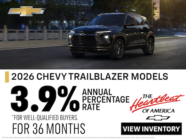 Chevrolet Trailblazer Finance Special
