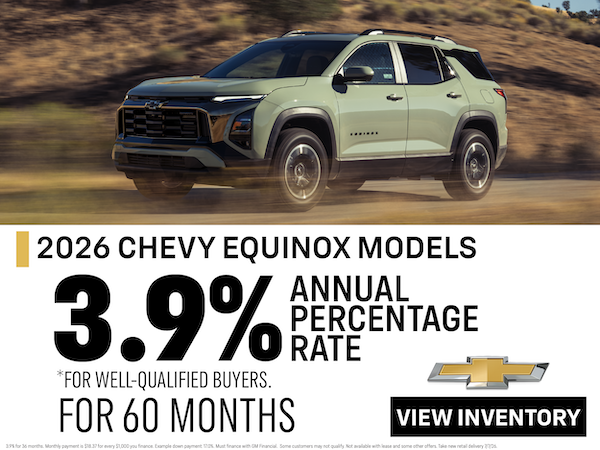 2026 Chevy Equinox Offer