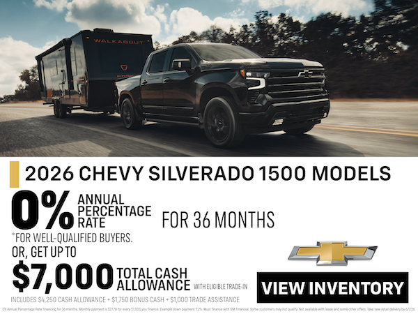 Shop Silverado Finance Special