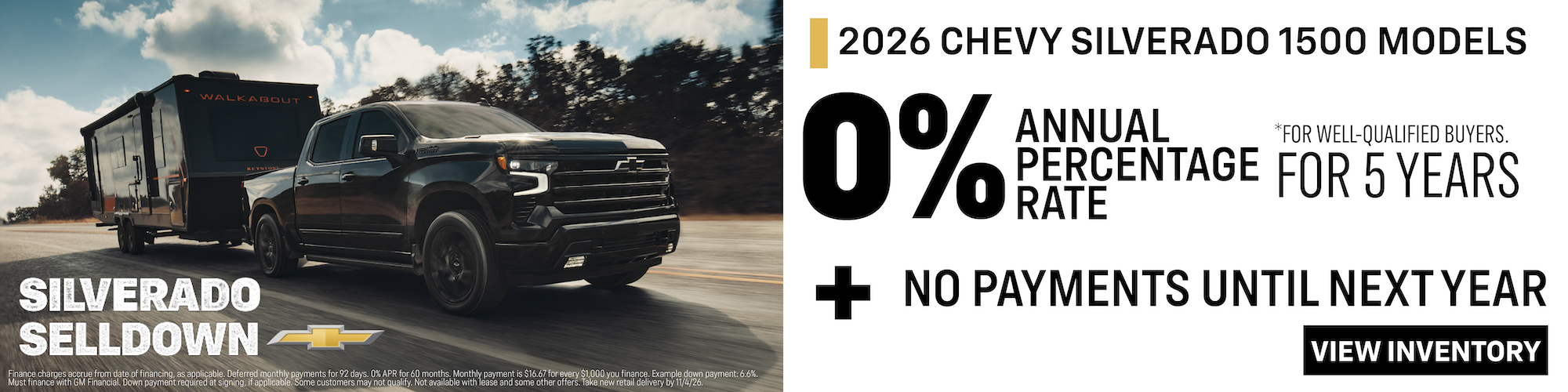 2026 Chevy Silverado 1500 Offer