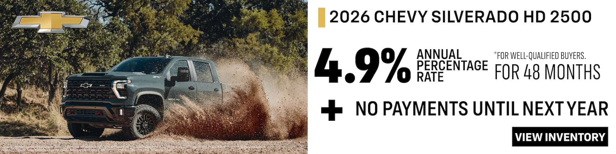 2026 Chevy Silverado HD Offer